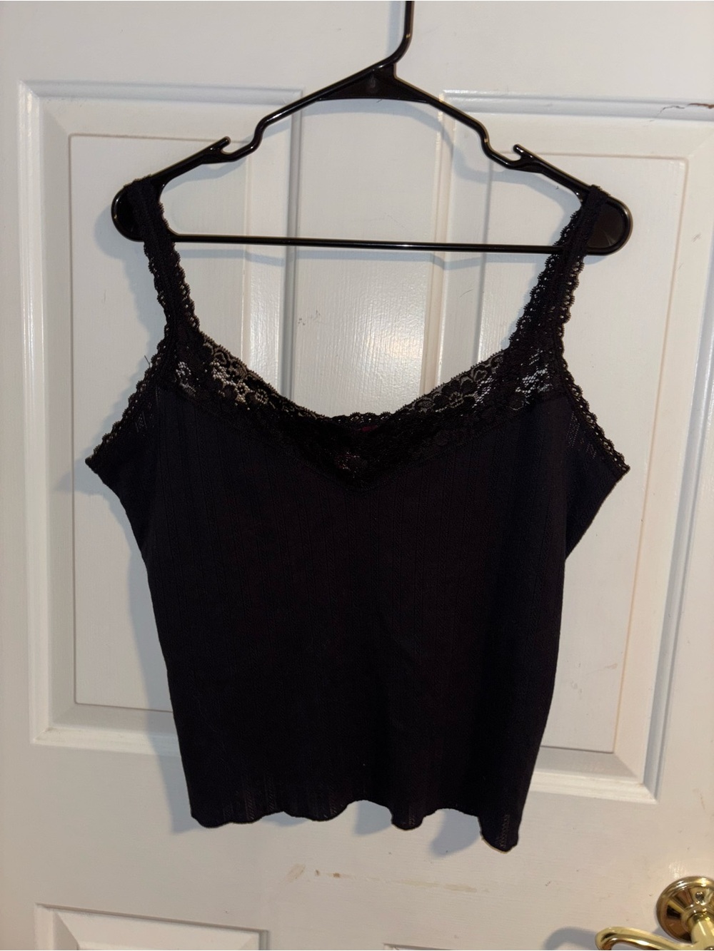 Jones Wear Jeans Black Lacey Cami